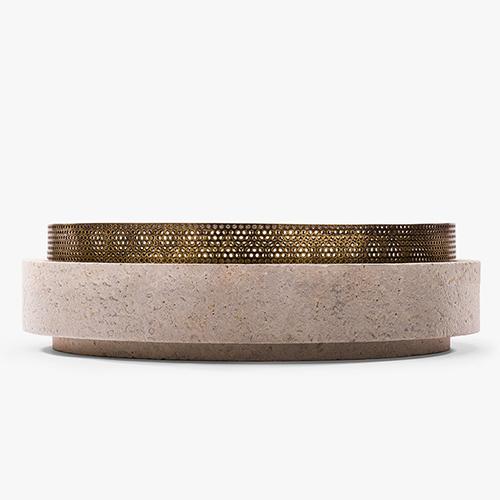 Bowls natural stone and glass by when objects work - product detail