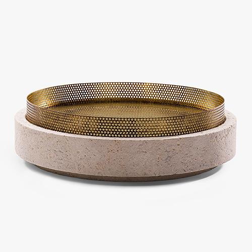 Bowls natural stone and glass by when objects work - product detail