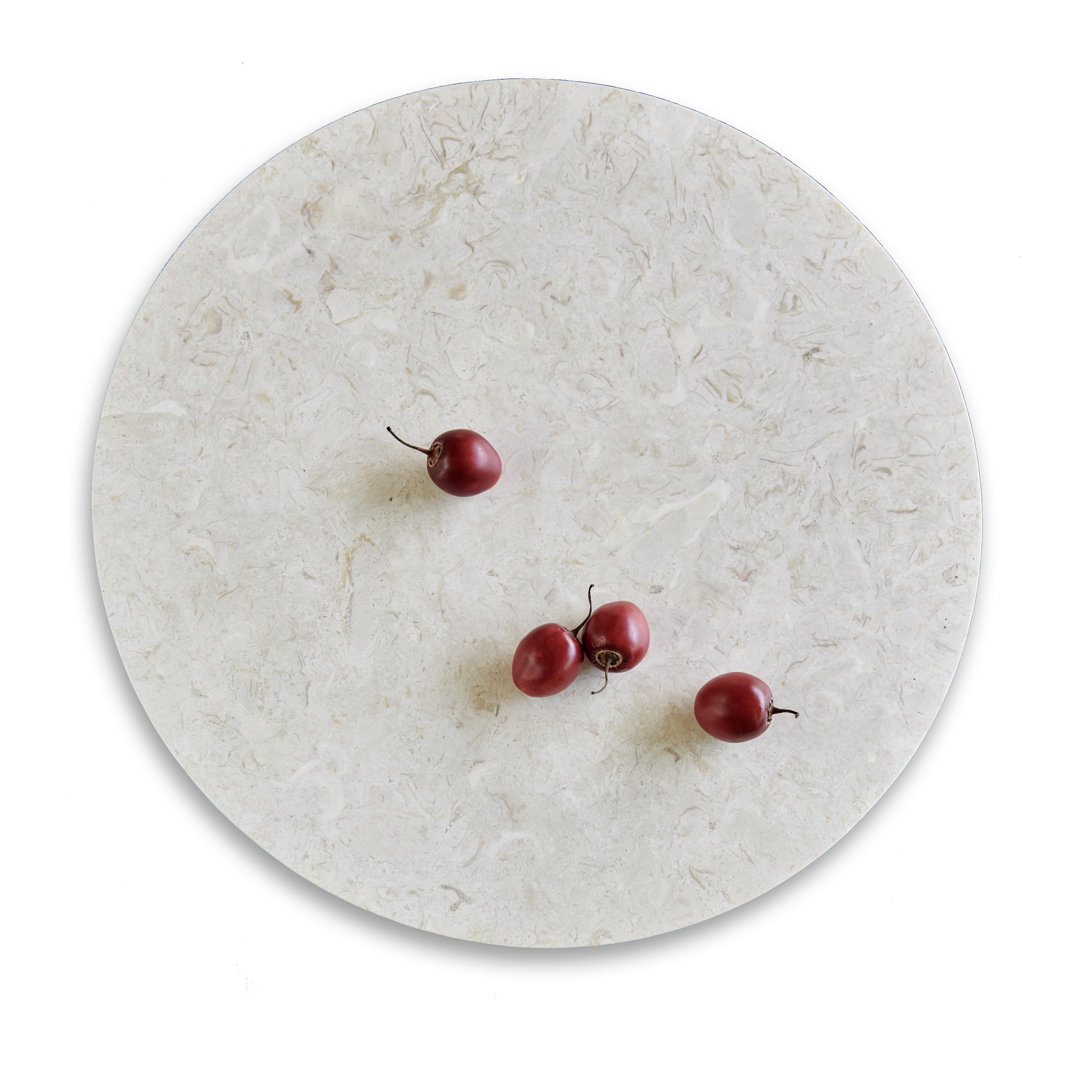 Minimalist Limestone Bowl Sculptural Centerpiece - product image