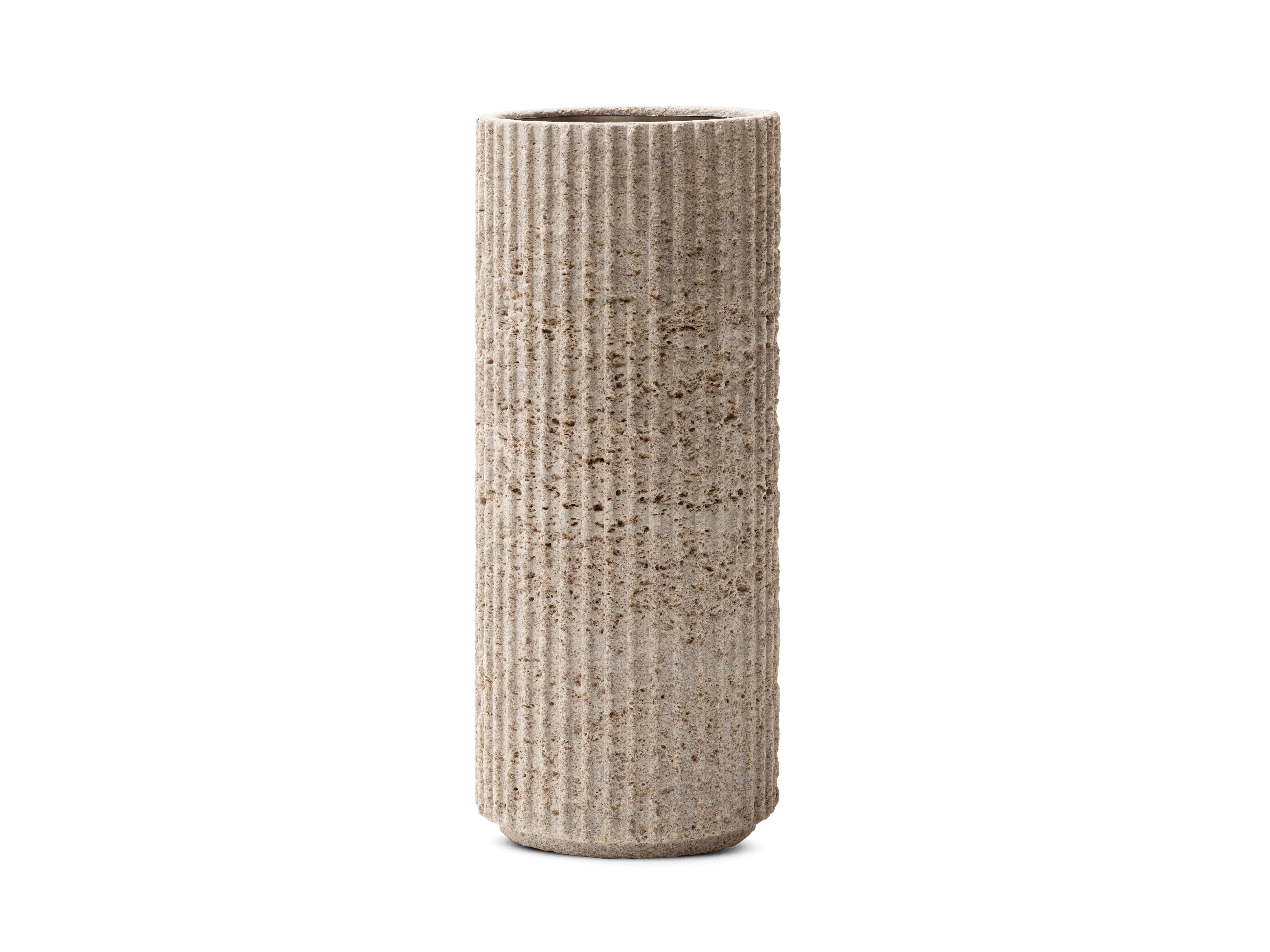 Vase with Ribbles – Solid Walnut Wood by When Objects Work - product image