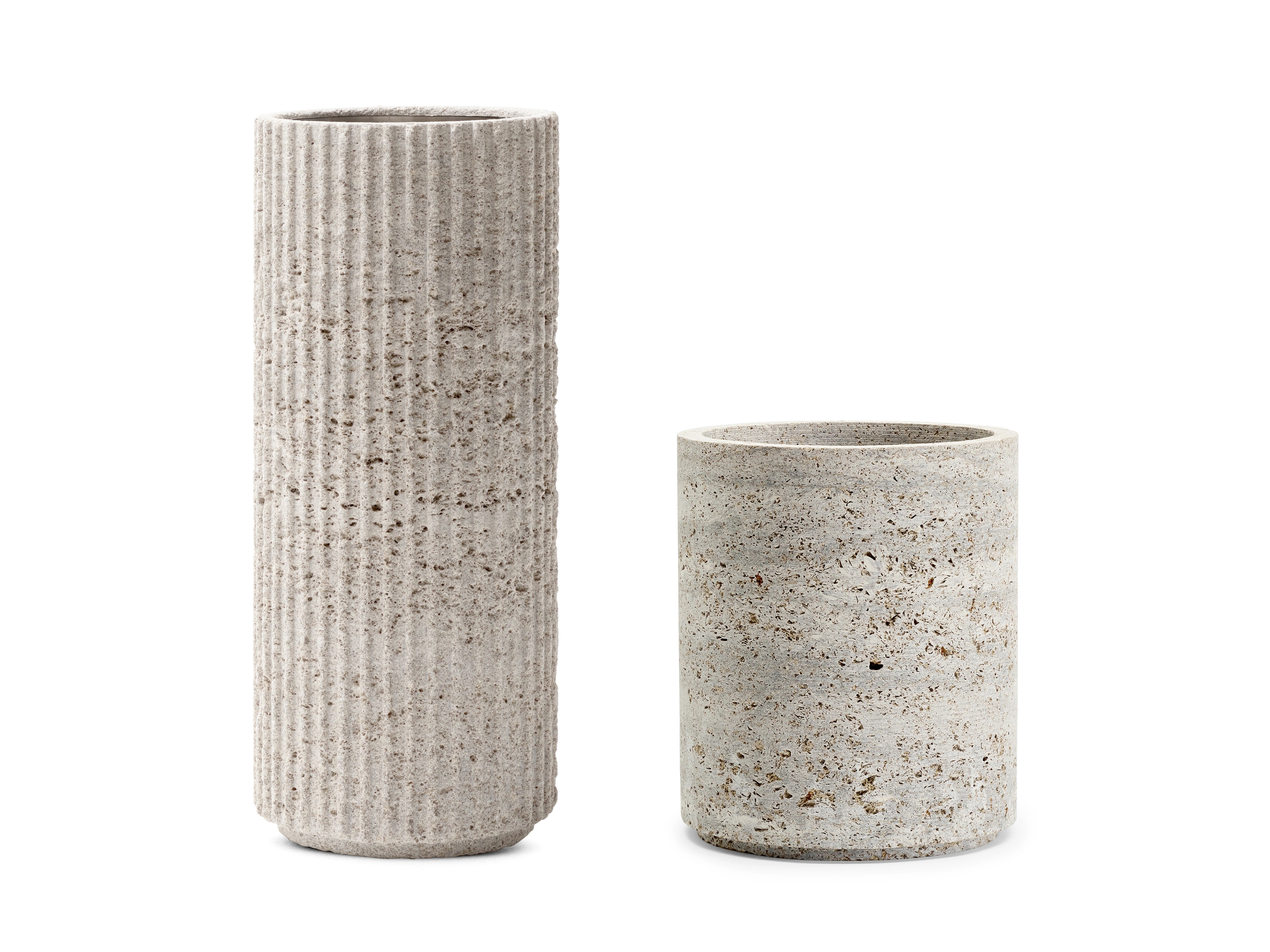 Vase with Ribbles – Solid Walnut Wood by When Objects Work - product detail