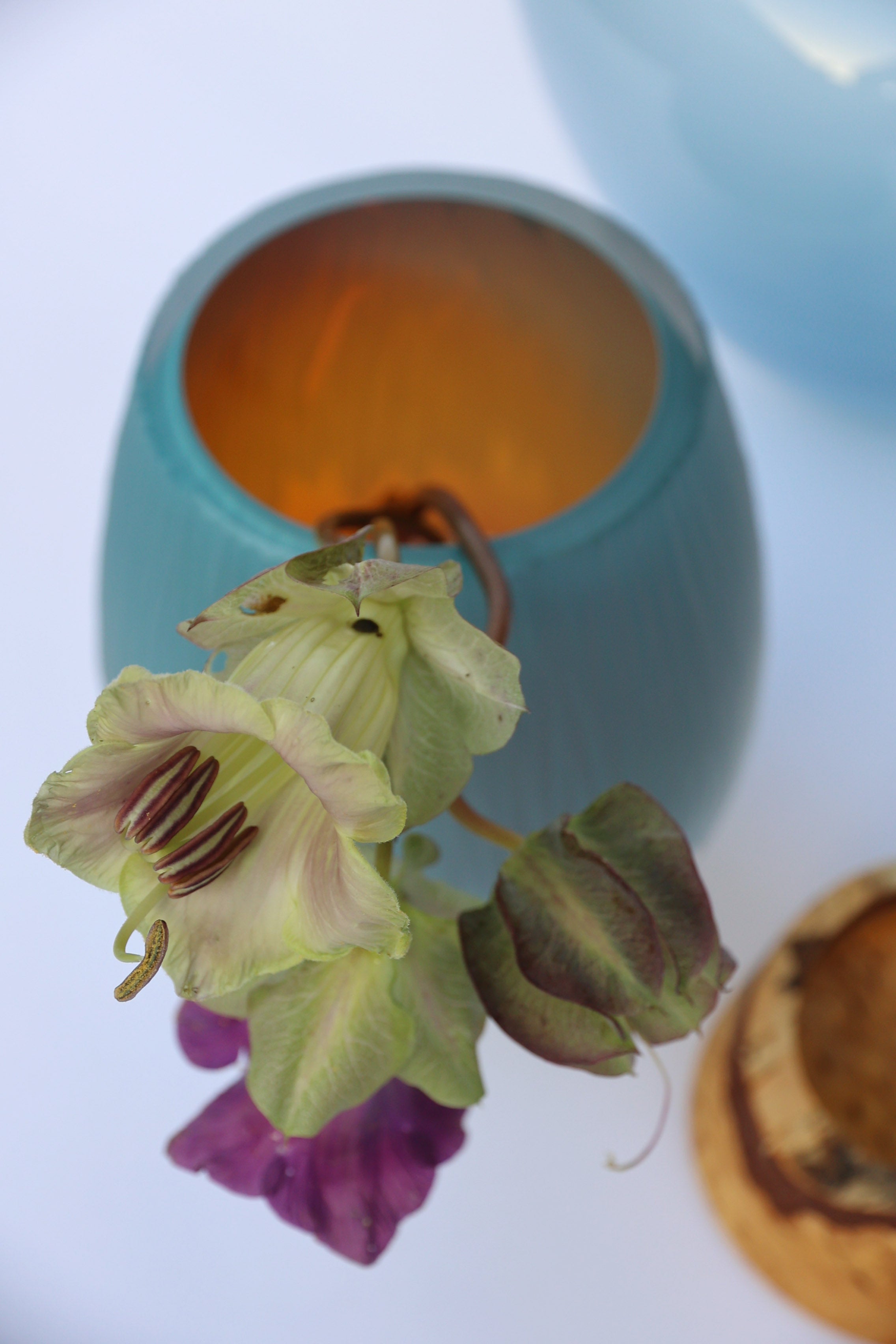 Frida | Stacking Vessel in diamond cut glass Decorative Objects - product detail