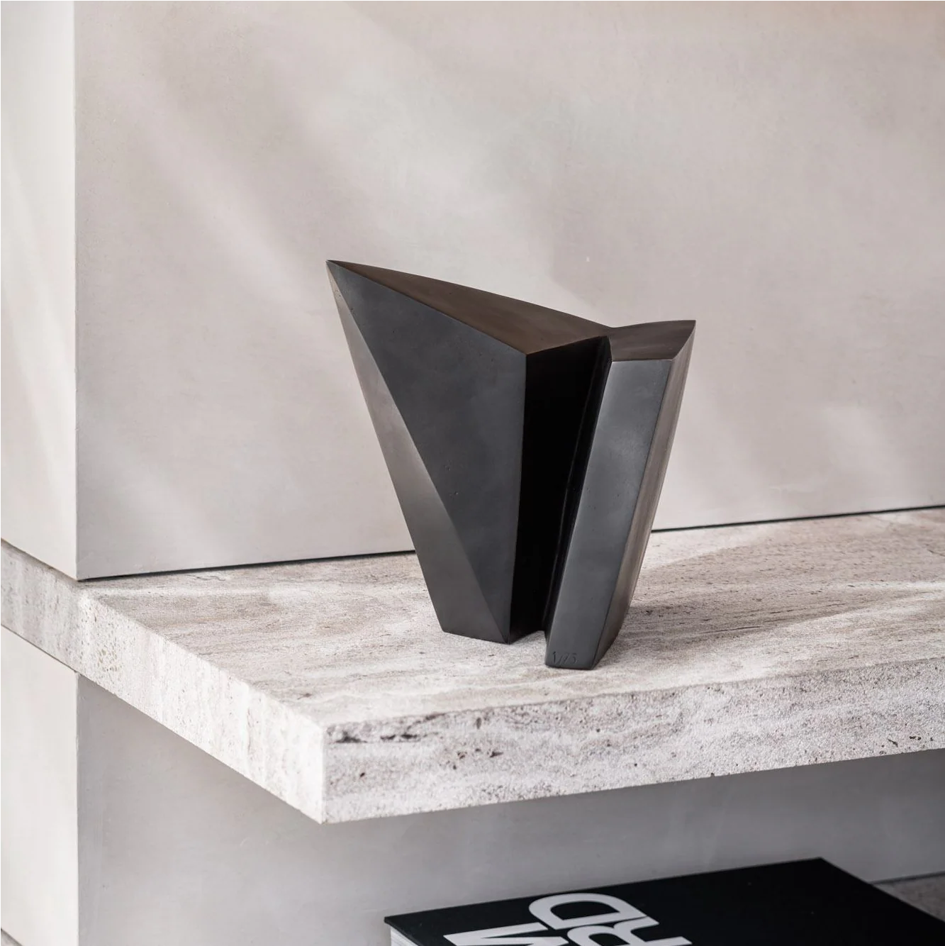 Distracted Perspective Bronze Sculpture - product detail