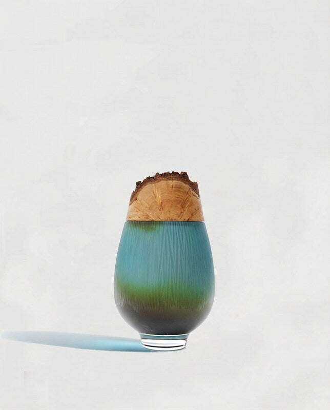 Frida | Stacking Vessel in diamond cut glass Decorative Objects - product detail